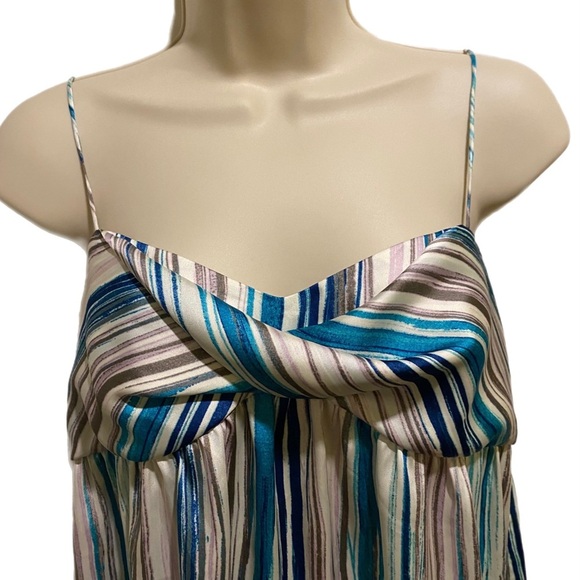 Ann Taylor LOFT short mini dress with pockets and spaghetti straps, size 4 - Picture 2 of 5